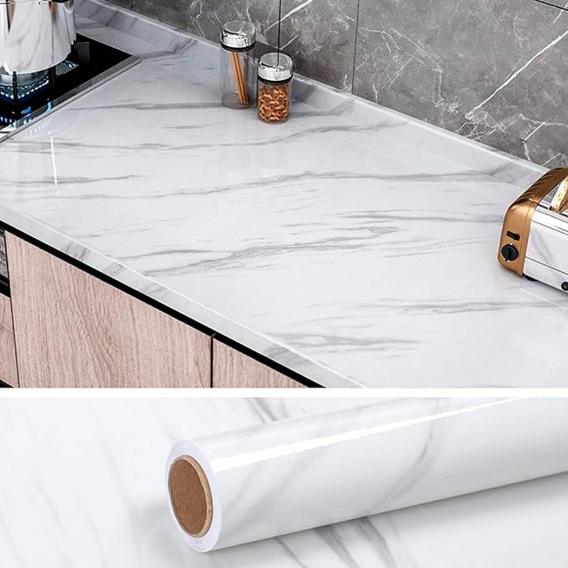 PAPEL Vinil adhesivo marmoleado 10m