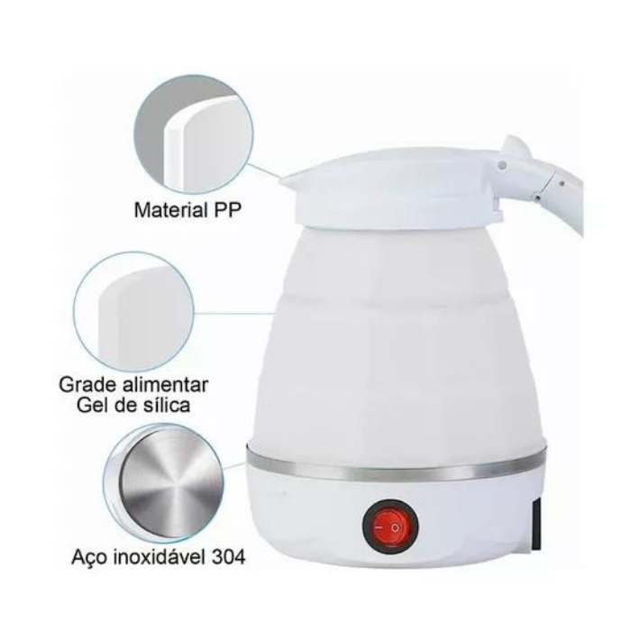 Hervidor Eléctrico Plegable Mini 600cc