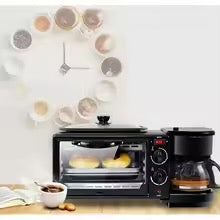 Cocina Desayuno cafetera horno 3 En 1