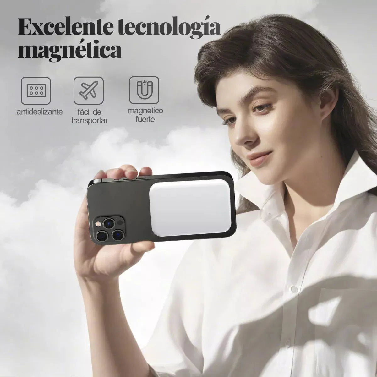 Power Bank Magnétic MagSafe Inalambrico