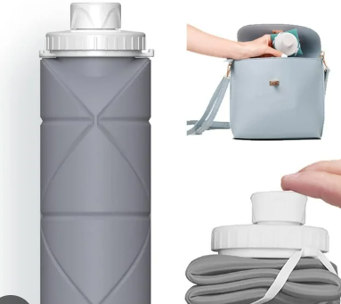 Botella plegable