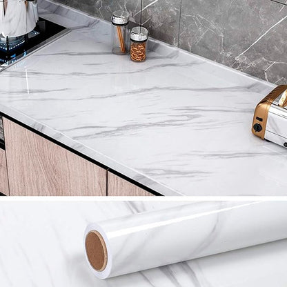 PAPEL Vinil adhesivo marmoleado 10m
