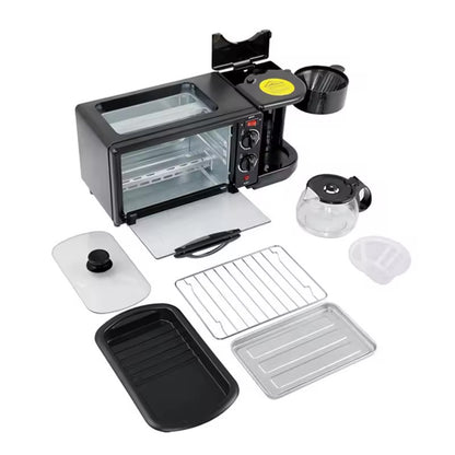 Cocina Desayuno cafetera horno 3 En 1