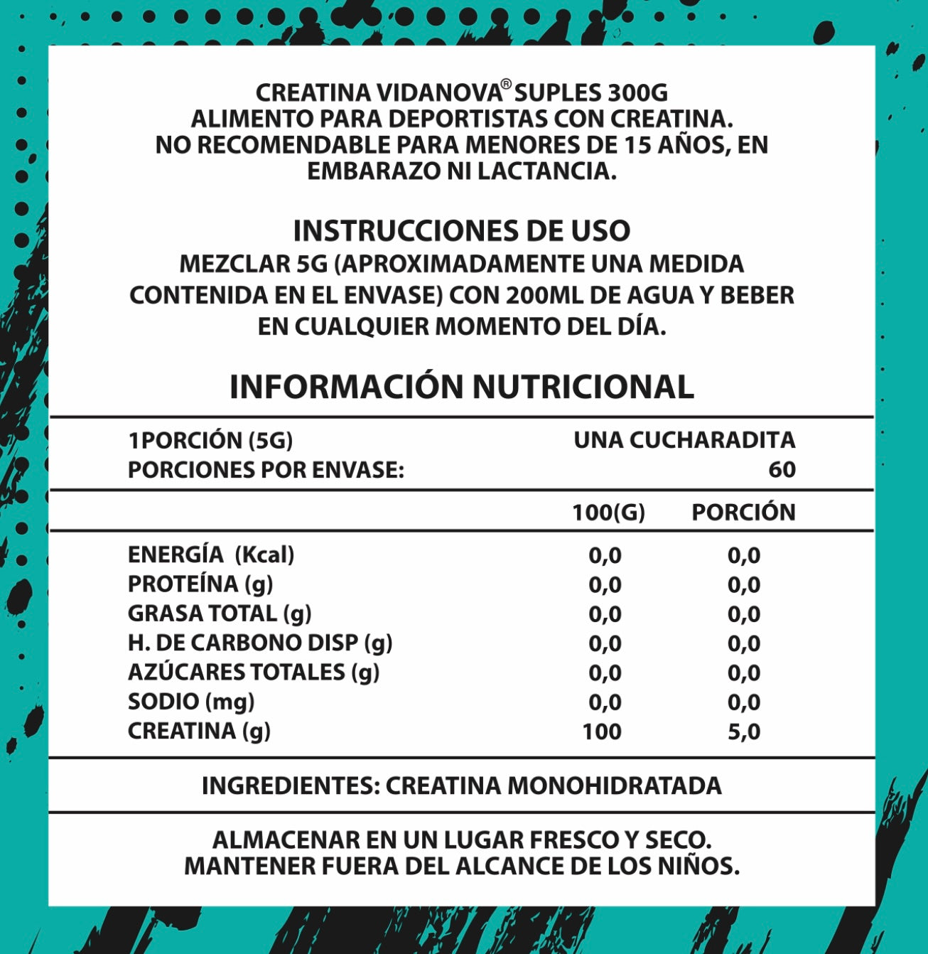Creatina PRO 300 Gr.