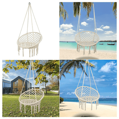 Silla Hamaca de Macramé