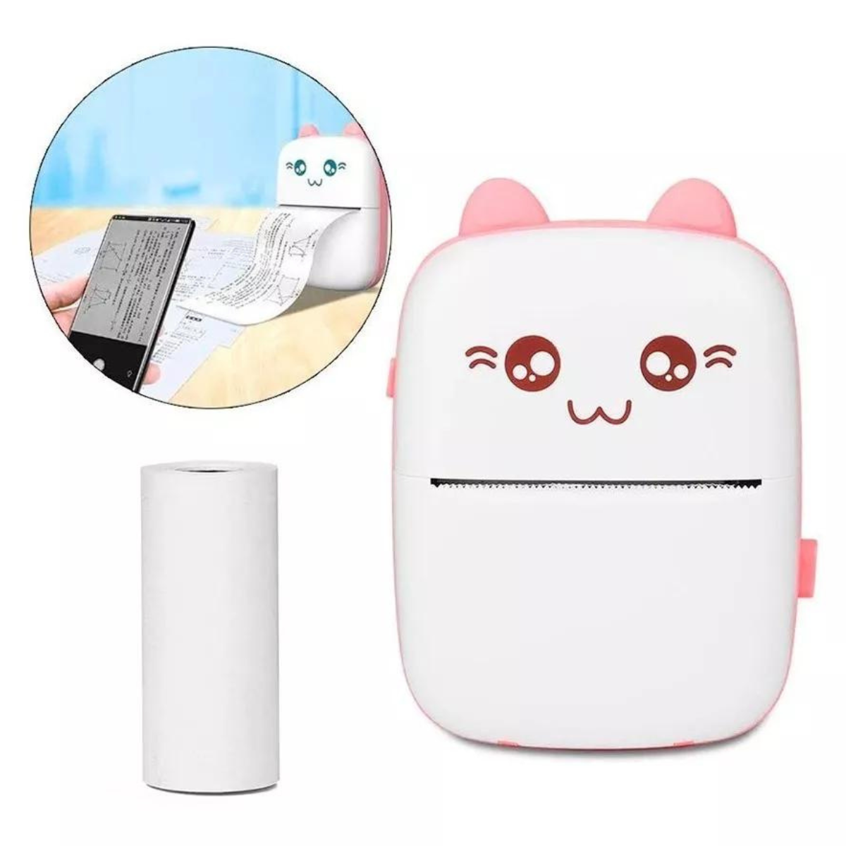Mini Impresora Termica Portatil Kawaii