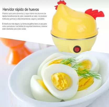 Olla Huevos Eléctrica Gallina Amarilla
